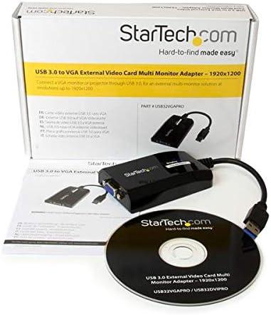 imageStarTechcom Adaptateur Vido Multicrans USB 30 vers VGA pour Mac et PC Carte Graphique Externe 1920x1200 1080p USB32VGAPRO