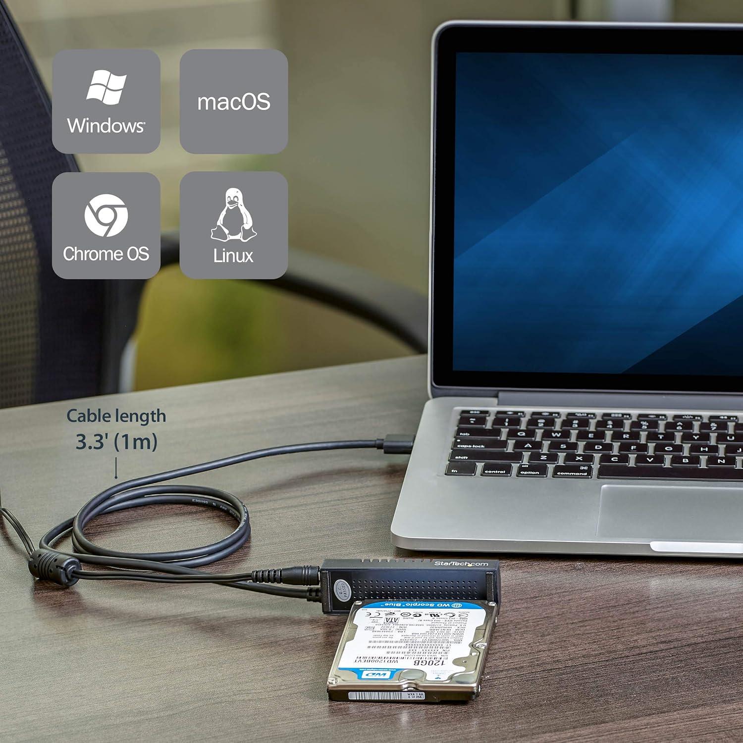 imageStarTechcom Adaptateur vido USBC vers VGA Convertisseur USB TypeC vers HD15 MF 1920x1200 1080p Noir CDP2VGABlanc