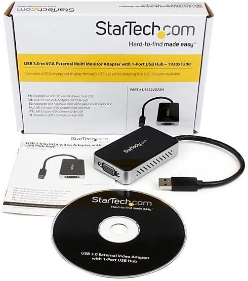 imageStarTechcom Adaptateur vido multicrans USB 30 vers DisplayPort Carte graphique externe MF 2560x1600 USB32DPPROUSB 30 w pass through port
