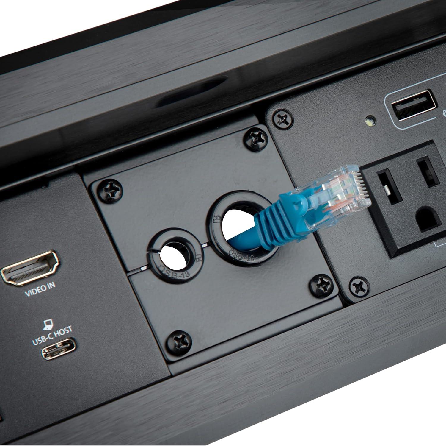 imageStarTechcom Module de gestion de cbles pour botier de connexion de runion BOX4MODULE BEZ4MODmodule gestion des cbles