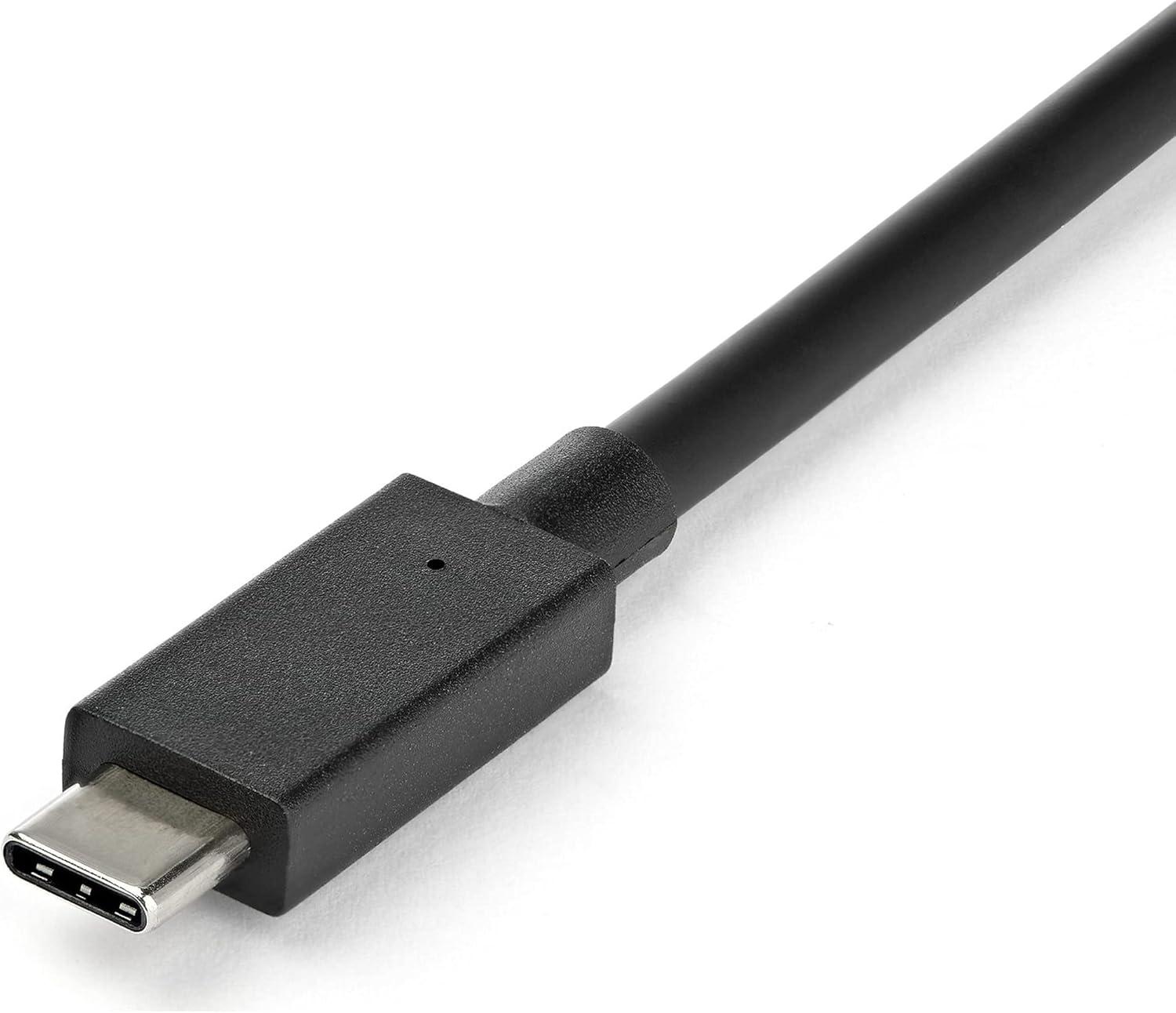imageStarTechcom Station dAccueil Universelle pour Ordinateur Portable Station dAccueil Hybride USBC ampamp USBA Dual 4K DP ampamp HDMI 60W PD Mac Windows Chrome OS 4x USB 5Gbps Hub GbEDouble moniteur