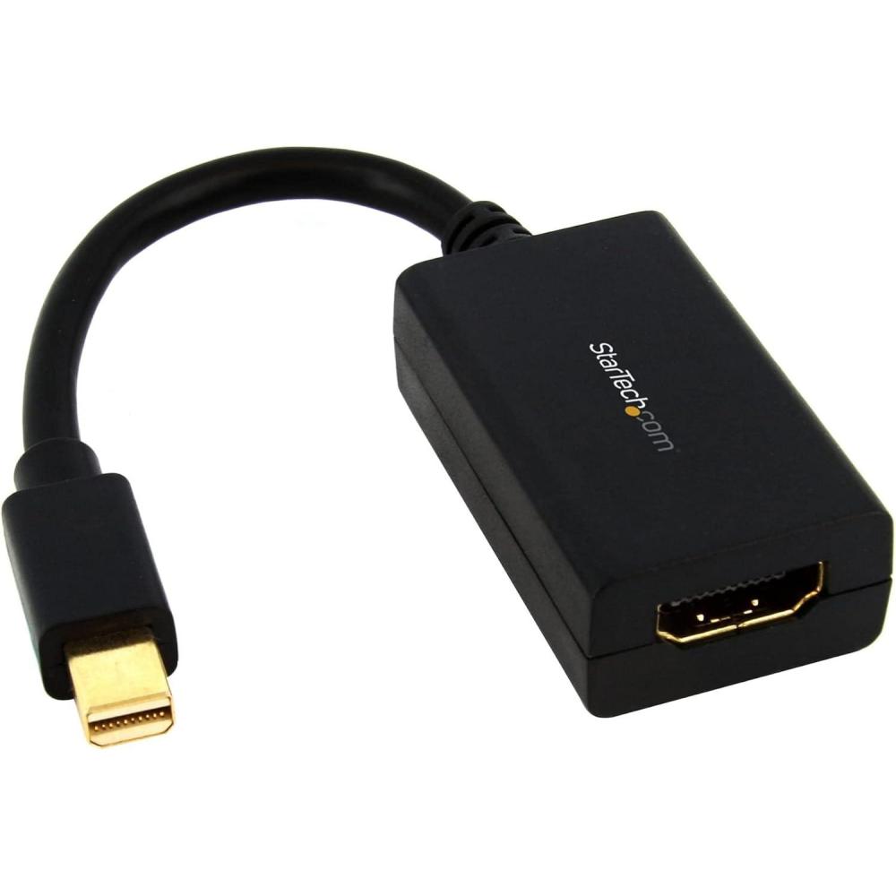 imageStarTechcom Adaptateur Mini DisplayPort vers DVI Convertisseur Mini DP DVID Vido 1080p mDP ou TB 12 MacPC vers Moniteur DVI Cble Compact mDP 12 vers DVI SingleLink MDP2DVI3noir