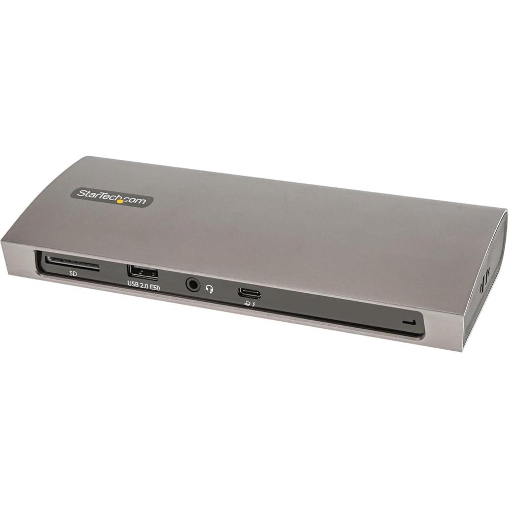 imageStarTechcom Dock Thunderbolt 4 Hub TB4 96W PD Moniteur Unique 8KDouble Moniteurs 4K 60Hz Docking Station TB4 3xTB4USB44xUSBASDGbEThunderbolt 4 Double moniteur