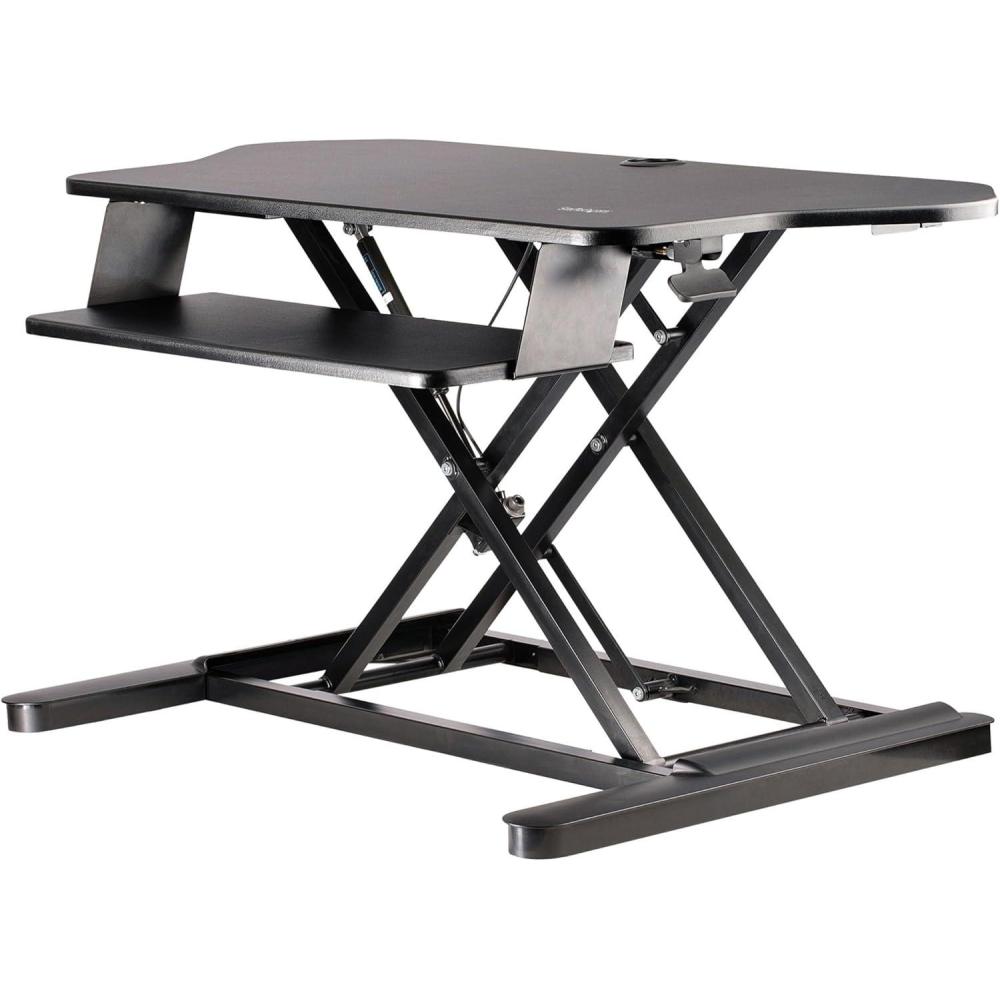 imageStarTechcom Poste de travail debout ergonomique Bureau assisdebout avec hauteur rglable par ressort pneumatique ARMSTSBureau dAngle