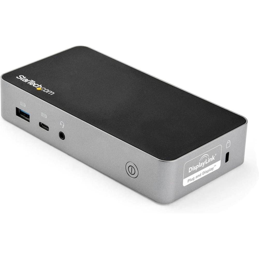 imageStarTechcom Station daccueil USB TypeC double affichage HDMI avec 65W Power Delivery Pour Mac et Windows 1C et 3A DK30CHHPDEU