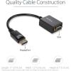 STARTECH.COM Adaptateur convertisseur vidéo DisplayPort™ vers DVI-D M/F 1920×1200 / 1080p(VGA)