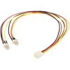 StarTech 12 inch 4 Pin Fan Power Extension Cable – M/F(12 Inch)