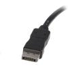 StarTech Adaptateur DP noir noir 90 cm(10 ft)