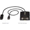 StarTech Adaptateur DP noir noir 90 cm(Adaptador)