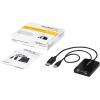 StarTech Adaptateur DP noir noir 90 cm(Adaptador)