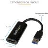 StarTech.com – USBC-HDMI-CDP2HD4K60 – Adaptateur USB C vers HDMI – Vidéo 4K 60Hz, HDR10 – Dongle USB vers HDMI 2.0b(USB-A (Windows Only))