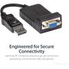 StarTech.com Adaptateur DisplayPort vers HDMI – Convertisseur Vidéo 1080p – Certifié VESA – Câble Adaptateur DP à HDMI pour Moniteur/Écran/Projecteur – Passif – Connecteur DP à Verrouillage (DP2HDMI)(VGA)