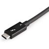 StarTech.com Adaptateur Thunderbolt vers Dual DisplayPort DP 1.4 – Adaptateur Thunderbolt vers Double 4K 60Hz DP ou Single Vidéo 8K/5K – TB vers Double Écran DisplayPort – Mac/Windows (TB32DP14)(Facteur de forme du connecteur 1: Straight; Facteur de forme du connecteur 2: Straight)