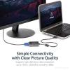 StarTech.com Adaptateur USB 2.0 vers VGA, Convertisseur USB vers VGA, 1440×900 (Pas de Support pour macOS/ChromeOS/Linux)