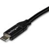 StarTech.com Adaptateur USB 3.0 (5Gbps) USB-C vers USB-A – Convertisseur USB Type-C vers USB Type-A – M/F (USB31CAADP)(USB 2.0 – C vers C w/ 5A PD)