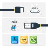 StarTech.com Adaptateur USB 3.0 (5Gbps) USB-C vers USB-A – Convertisseur USB Type-C vers USB Type-A – M/F (USB31CAADP)(USB 3.0 – C vers B)