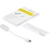 StarTech.com Adaptateur USB 3.0 vers Gigabit Ethernet – Convertisseur Réseau 10/100/1000 NIC – Adaptateur Réseau USB vers RJ45 pour PC Portables et de Bureau – Alimenté par Bus USB (USB31000S)(Silver)