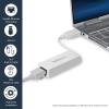 StarTech.com Adaptateur USB 3.0 vers Gigabit Ethernet – Convertisseur Réseau 10/100/1000 NIC – Adaptateur Réseau USB vers RJ45 pour PC Portables et de Bureau – Alimenté par Bus USB (USB31000S)(White)