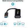 StarTech.com Adaptateur USB 3.0 vers VGA, USB vers VGA pour Windows, Slim (Pas de Support pour macOS/ChromeOS/Linux)