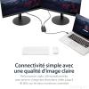 StarTech.com Adaptateur USB 3.0 vers double DisplayPort 4K 60 Hz – Carte graphique externe USB 3.0 vers 2 ports DP (USB32DP24K60)