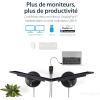 StarTech.com Adaptateur USB 3.0 vers double DisplayPort 4K 60 Hz – Carte graphique externe USB 3.0 vers 2 ports DP (USB32DP24K60)