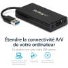 StarTech.com Adaptateur Vidéo Multi-écrans USB 3.0 vers DisplayPort 4K – Carte Graphique Externe Certifié DisplayLink – Ultra HD 4K (USB32DP4K)