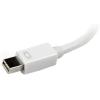 StarTech.com Adaptateur audio / vidéo de voyage – Convertisseur 2-en-1 DisplayPort vers HDMI ou VGA – 1920×1200 / 1080p – Noir (DP2HDVGA)(White)