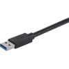 StarTech.com Adaptateur vidéo multi-écrans USB 3.0 vers DisplayPort – Carte graphique externe – M/F – 2560×1600 (USB32DPPRO)(USB 3.0 w/ pass through port)