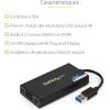 StarTech.com Carte graphique externe USB 3.0 vers HDMI – Adaptateur Graphique Vidéo Double Écran/Multi-écrans Externe USB 3.0 vers HDMI pour Mac et PC – Certifié DisplayLink – HD 1080p (USB32HDPRO)(4K 30Hz | DisplayLink | Windows & Mac)