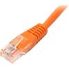 StarTech.com Câble Ethernet Cat5e – 1,8 m – Rouge – Câble patch – Câble Cat5e moulé – Câble réseau court – Cordon Ethernet – Câble Cat 5e – 1,8 m (M45PATCH6RD)(Orange)
