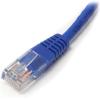 StarTech.com Câble Ethernet Cat5e – 1,8 m – Rouge – Câble patch – Câble Cat5e moulé – Câble réseau court – Cordon Ethernet – Câble Cat 5e – 1,8 m (M45PATCH6RD)(bleu)