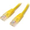 StarTech.com Câble Ethernet Cat5e – 1,8 m – Rouge – Câble patch – Câble Cat5e moulé – Câble réseau court – Cordon Ethernet – Câble Cat 5e – 1,8 m (M45PATCH6RD)(jaune)