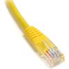 StarTech.com Câble Ethernet Cat5e – 1,8 m – Rouge – Câble patch – Câble Cat5e moulé – Câble réseau court – Cordon Ethernet – Câble Cat 5e – 1,8 m (M45PATCH6RD)(jaune)