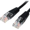 StarTech.com Câble Ethernet Cat5e – 1,8 m – Rouge – Câble patch – Câble Cat5e moulé – Câble réseau court – Cordon Ethernet – Câble Cat 5e – 1,8 m (M45PATCH6RD)(noir)