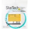 StarTech.com Câble Fibre Optique Multimode 10m LC/UPC à LC/UPC OM3, Fibre Zipcord Full Duplex 50/125µm, Réseaux 100G LOMMF/VCSEL, 0.3dB Faible Perte d&rsquo;Insertion, Cordon Patch Fibre LSZH, A50FBLCLC10(6 ft/2 m)