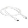 StarTech.com Câble Thunderbolt 3 de 1 m – 20 Gb/s – Compatible Thunderbolt, USB et DisplayPort – Blanc (TBLT3MM1MW)(Blanc)