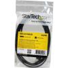 StarTech.com Câble USB 2.0 Type A vers USB Type B Coudé à droite Mâle / Mâle – Adaptateur pour imprimante 1 m Noir (USBAB1MR)(2 m)