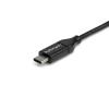 StarTech.com Câble USB 2.0 USB-C vers USB-B de 1 m – Cordon USB C vers B – Mâle / Mâle – Noir (USB2CB1M)(2 m)