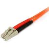 StarTech.com Câble patch à fibre optique duplex 50/125 multimode 1 m LC – LC (50FIBLCLC1)(Orange)