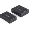 StarTech.com Extendeur HDBaseT HDMI via Cat5 – RS232 – IR – Ultra HD 4K – Étendeur HDMI – Transmetteur et récepteur – 100 m (ST121UTPHD2)(Rallonge HDMI de 100 6 m)