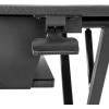 StarTech.com Poste de travail debout ergonomique – Bureau assis-debout avec hauteur réglable par ressort pneumatique (ARMSTS)(Grande Surface)