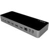 StarTech.com Station d&rsquo;Accueil Universelle pour Ordinateur Portable, Station d&rsquo;Accueil Hybride USB-C & USB-A, Dual 4K DP & HDMI, 60W PD, Mac / Windows / Chrome OS, 4x USB 5Gbps Hub, GbE(Double moniteur)