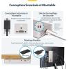 StarTech.com Station d&rsquo;accueil USB4, USB-C 40Gbps, Double HDMI, Jusqu&rsquo;à 2X 4K 60Hz, Dock Multi-Moniteur, 6X USB, 2.5GbE(Triple Monitor)