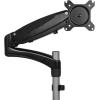 StarTech.com Support de Bureau pour Écran Unique – Support sur Pied Robuste pour Écrans Compatibles VESA Jusqu&rsquo;à 34&Prime;(8kg) – Support Ergonomique Réglable en Hauteur – Pince/Anneau (ARMPIVOTV2)(Noir)