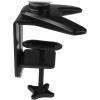 StarTech.com Support de Bureau pour Écran Unique – Support sur Pied Robuste pour Écrans Compatibles VESA Jusqu&rsquo;à 34&Prime;(8kg) – Support Ergonomique Réglable en Hauteur – Pince/Anneau (ARMPIVOTV2)(Noir)