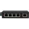 StarTech.com Switch Ethernet industriel non géré à 5 ports – Commutateur 10/100 à montage sur rail DIN – Switch réseau (IES5102)(Fast Ethernet (10/100 Mb/s))
