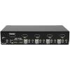StarTech.com Switch KVM USB DVI à 2 ports – Commutateur écran clavier souris DVI avec audio et hub USB 2.0 – 1920×1200 (SV231DVIUA)(4 Port)