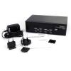 StarTech.com Switch KVM USB double VGA à 2 ports – Commutateur écran clavier souris avec hub USB 2.0 à 2 ports et audio (SV231DVGAU2A)(4 ports)