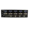 StarTech.com Switch KVM USB double VGA à 2 ports – Commutateur écran clavier souris avec hub USB 2.0 à 2 ports et audio (SV231DVGAU2A)(4 ports)