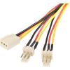 StarTech 12 inch 4 Pin Fan Power Extension Cable – M/F(12 Inch)